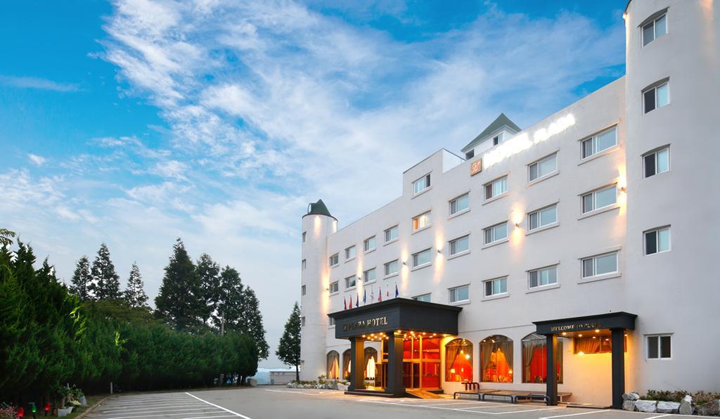 Anmyeondo Plaza Hotel Тхэан Экстерьер фото